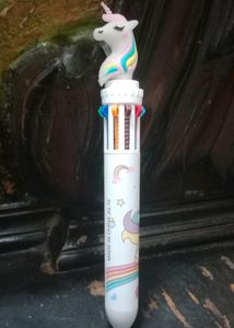 New Unicorn 10 Multicolour In One Pen