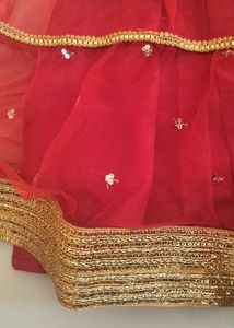 Girls' Ethinc Festive Top and Skirt Set