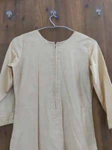 Elegant Peach Kurta Set with Dupatta🌼✨