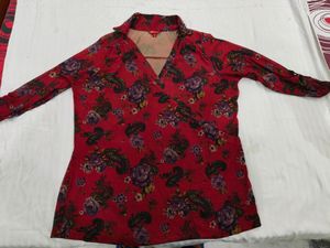 3XL Women Net Floral Top Brand All