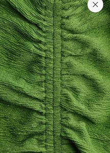 Chic Ruched Green Maxi Dress