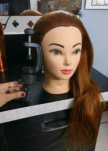 dummy for hair styling and practice with stand