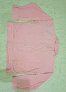 Pink Denim Jacket