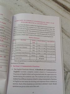 Intermediate Year 1st English &amp; Sanskrit Textbooks