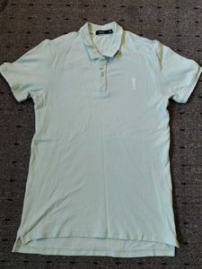 boys Casual mint green Polo T-Shirt