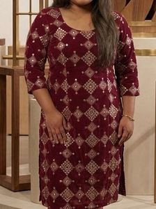 Embellished Kurta Top