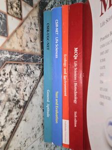 CSIR-UGC-NET ENTRANCE EXAM BOOKS