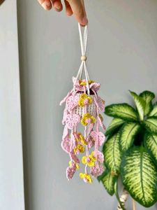 Handmade Crochet Hanging Plant Decor