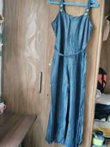 Blue Denim Jumpsuit