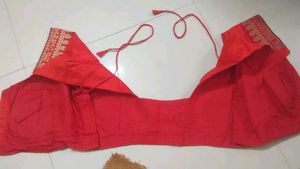 New Bright Red ♥️ Color Simple Blouse