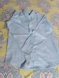 Classic Blue Long Sleeve Shirt new one