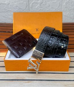 Louis Vuitton Belt &amp; Wallet Set