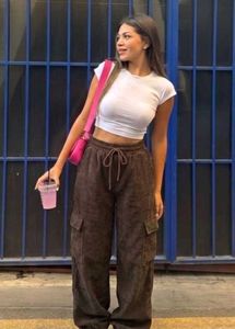 Brown Cargo Pants