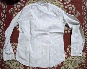 Louis Philippe Men's Checked Semi Formal Shirt