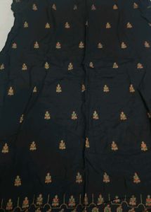 Elegant Black Embroidered Kurta