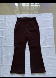 Classic Beige Wide Leg Trousers
