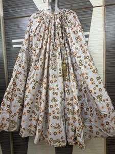 Floral Print Ethnic Skirt