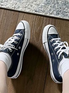 Branded Classic Yousta Navy Blue Sneakers