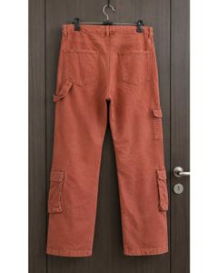 Orange Cargo Pants