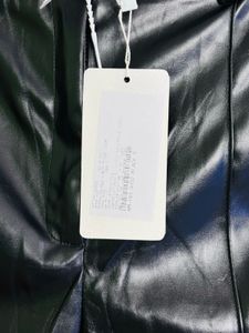 Chic Faux Leather Wide-Leg Pants