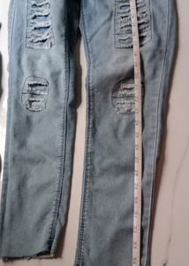 Light Blue Ripped Jeans