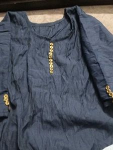 Stylish Blue Kurta
