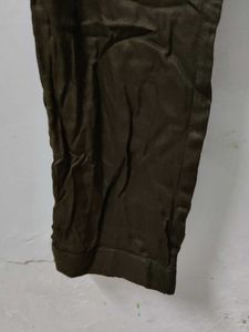 Sleeveless Olive Green Jumpsuit