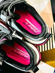 Red tape Stylish Grey &amp; Pink Sneakers fix price