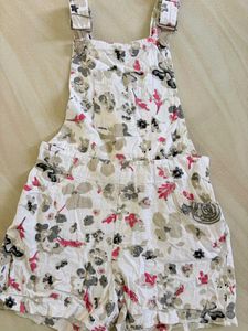Floral Overalls for Girls