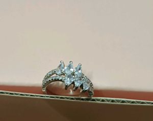 Sparkling Marquise Cut Ring
