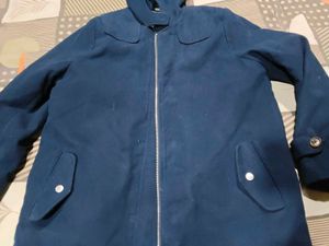 Blue Hooded Jacket hoody and sweater free