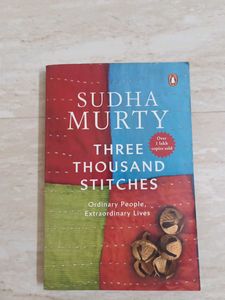Sudha Murty Three Thousand Stitches Book