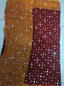 Stylish Ethnic Blouse with Mirror Work