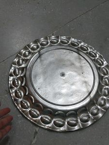 Fruit Basket And Golden Plate