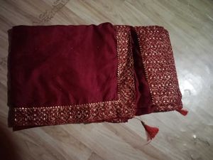 Beutiful Saree With Designer Blouse