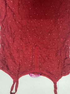 Short Chikankari Kurti
