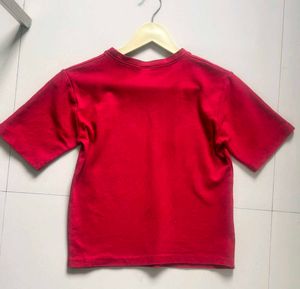 Cute Panda Red T-Shirt
