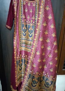 Elegant Embroidered Gown