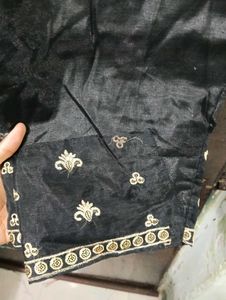 Elegant Black Kurta Set with Dupatta