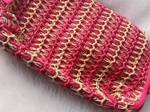 Benefit Pink Woven pouch ♥️💕