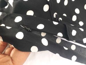Chic Polka Dot Wrap Skort