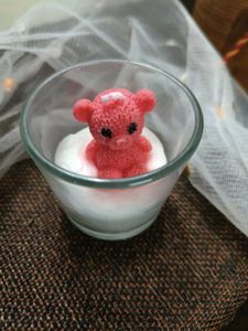 Cute Teddy Bear Candle