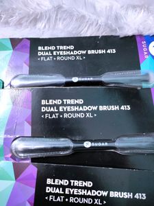 Pack Of 6 Sugar Dual Eyeshadow Brush Combo