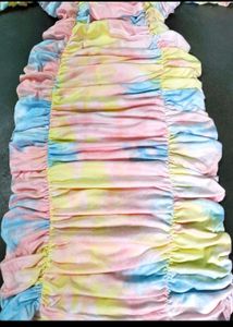 Tie-Dye Bodycon Dress