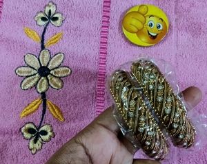 💝 GOLDEN METAL BANGLES 🤜