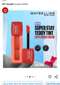 Maybelline Superstay Teddy Tint