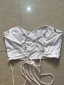 denim fabric top