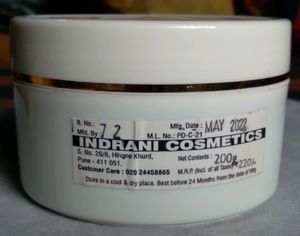 Indrani Cosmetic Aloe Vera Facial Massage Gel
