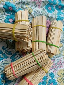 Craft Wooden Sticks Bundle