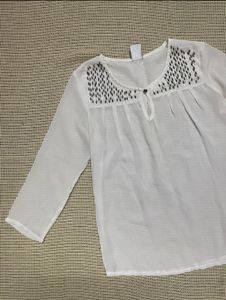 Veromoda White Sheer Top